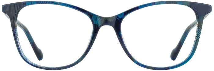 Scott Harris Eyeglasses by Europa 244 02 Designer Frames Only Blue 43-14-130 Scott Harris Eyeglasses by Europa 244 02 Designer Frames  main image 4